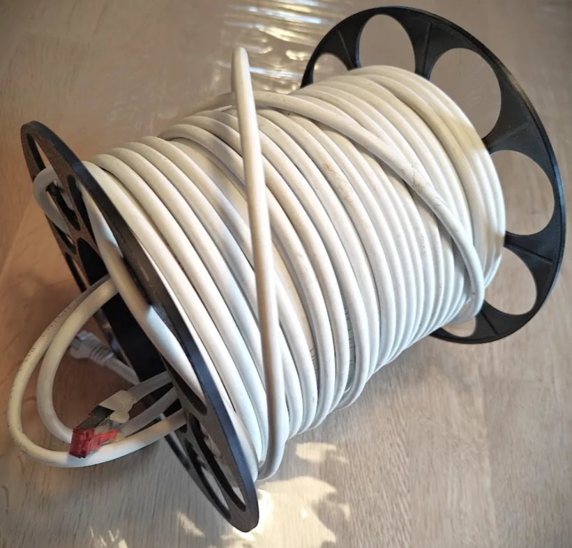 Cable Spool Organizer — 3D printed by Moon Studio 3D